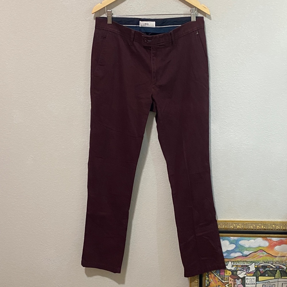Brax Feel Good Deep Burgundy Chinos